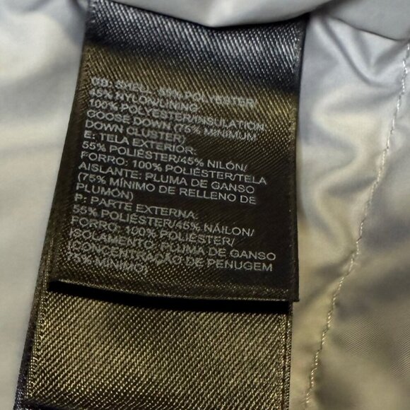 The North Face Women’s Nuptse 700 Vest Medium Gray Down Insulated EUC - Picture 8 of 14